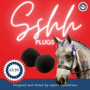 Show Pony Prep Shhhh Plugs Black