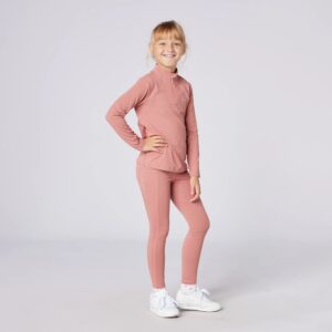 Cameo Junior Core Tights Dusky Pink