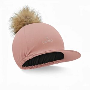 Cameo Hat Silk Dusky Pink