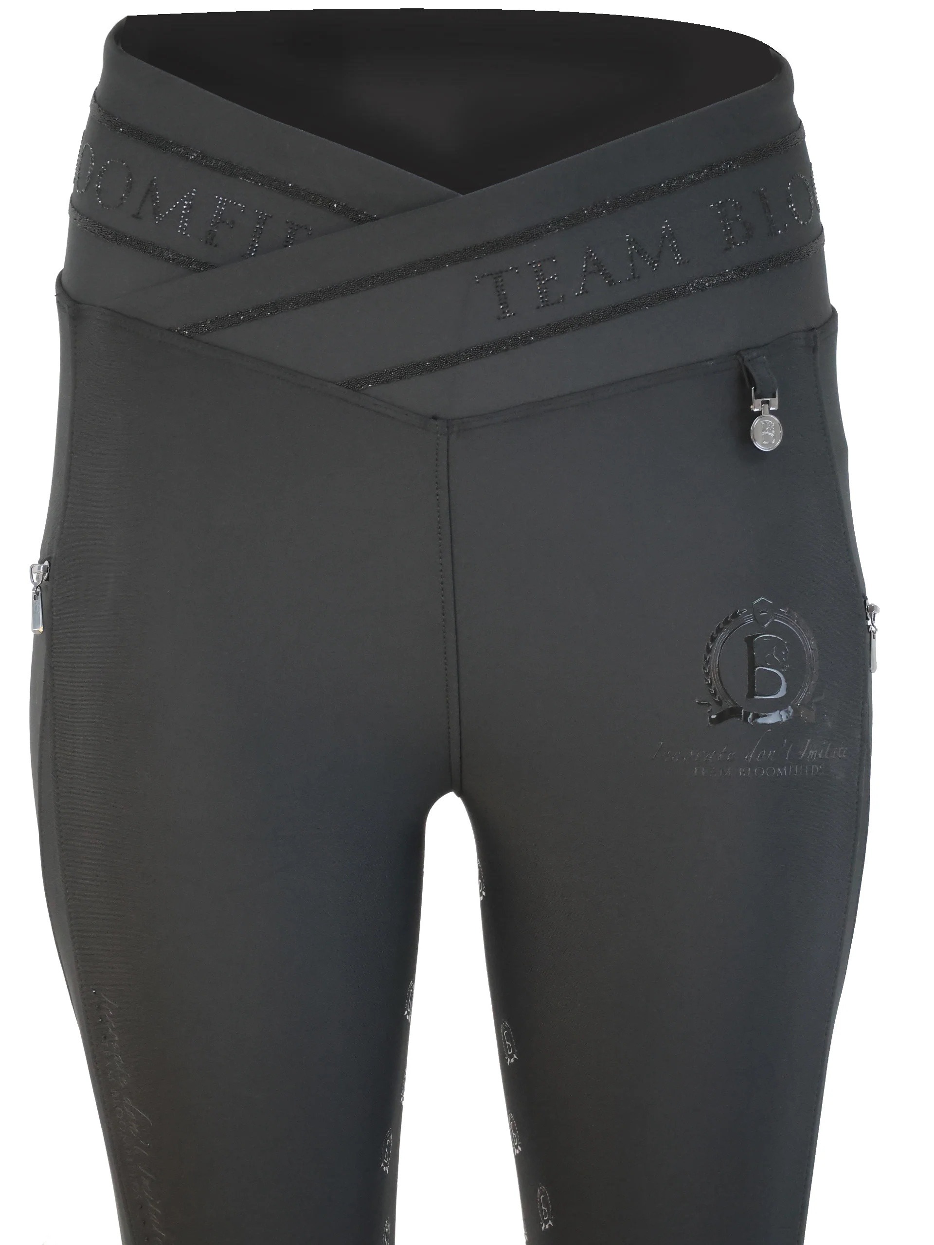 Bloomfields Celeste Black Crystal Leggings - Image 3