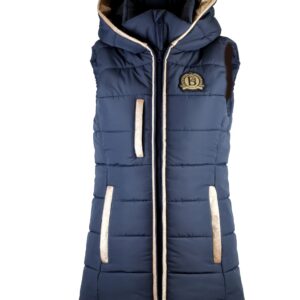 Bloomfields Kids Legacy Navy & Champagne Gilet