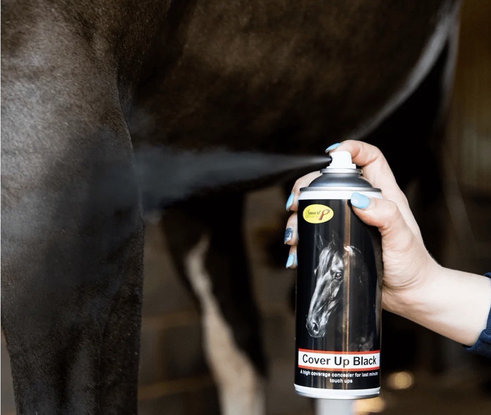 Smart Grooming Cover up spray - black