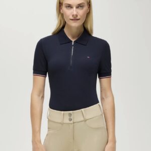 Tommy Hilfiger Anaheim Zip Polo DESERT SKY
