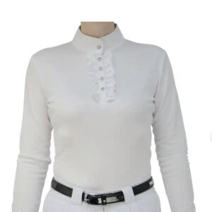 HY Fashion Katherine Ruffle Show Shirt