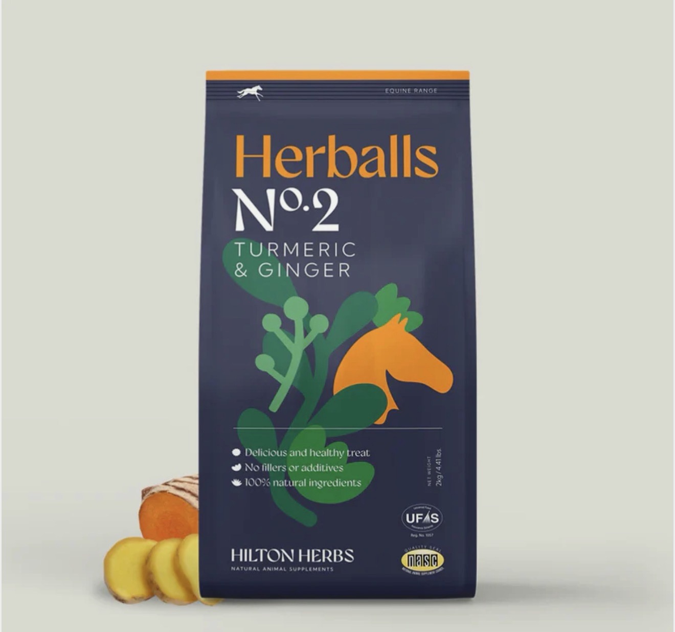 Hilton Herbs – Herballs – Turmeric & Ginger 2kg