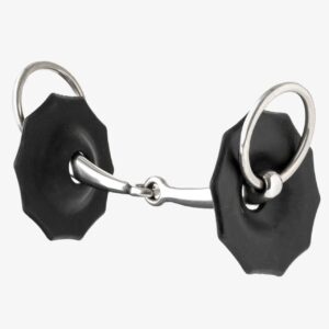 LeMieux Contoured Rubber Bit Guards Black