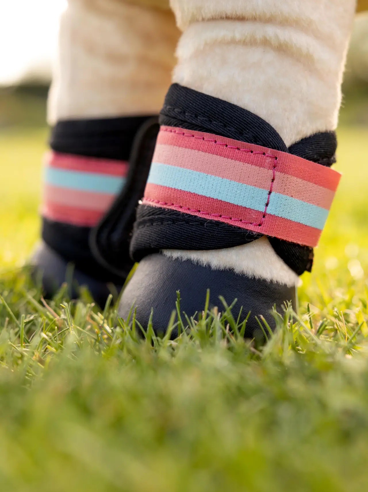 LeMieux Harlow Toy Pony Grafter Boots Coral Crush - Image 2
