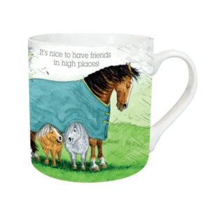 Alison's Animals Friends in High Places Horse Mug
