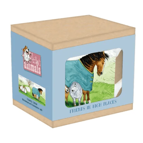 Alison's Animals Friends in High Places Horse Mug - Image 2