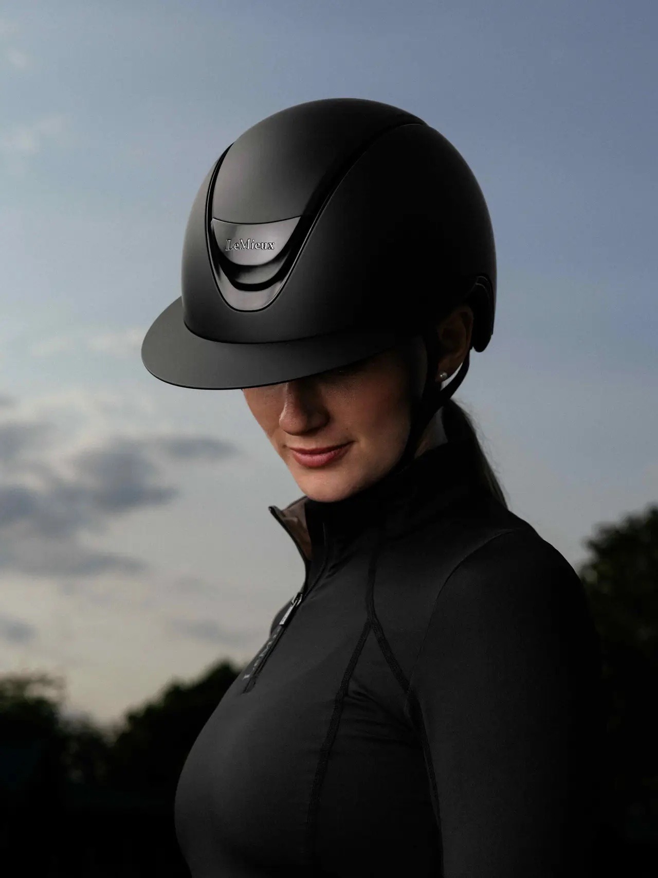 LeMieux Verv Competition Helmet - Matte Black