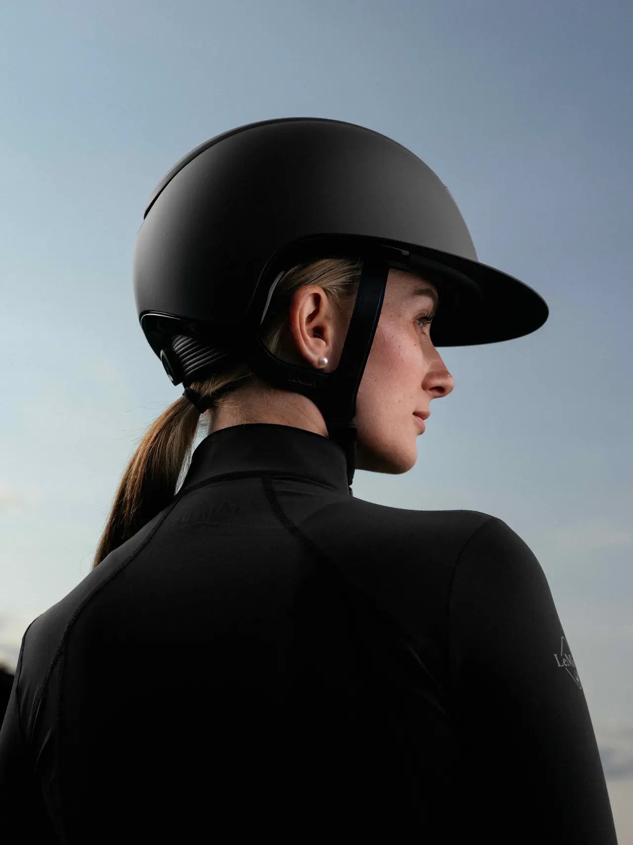 LeMieux Verv Competition Helmet - Matte Black - Image 2