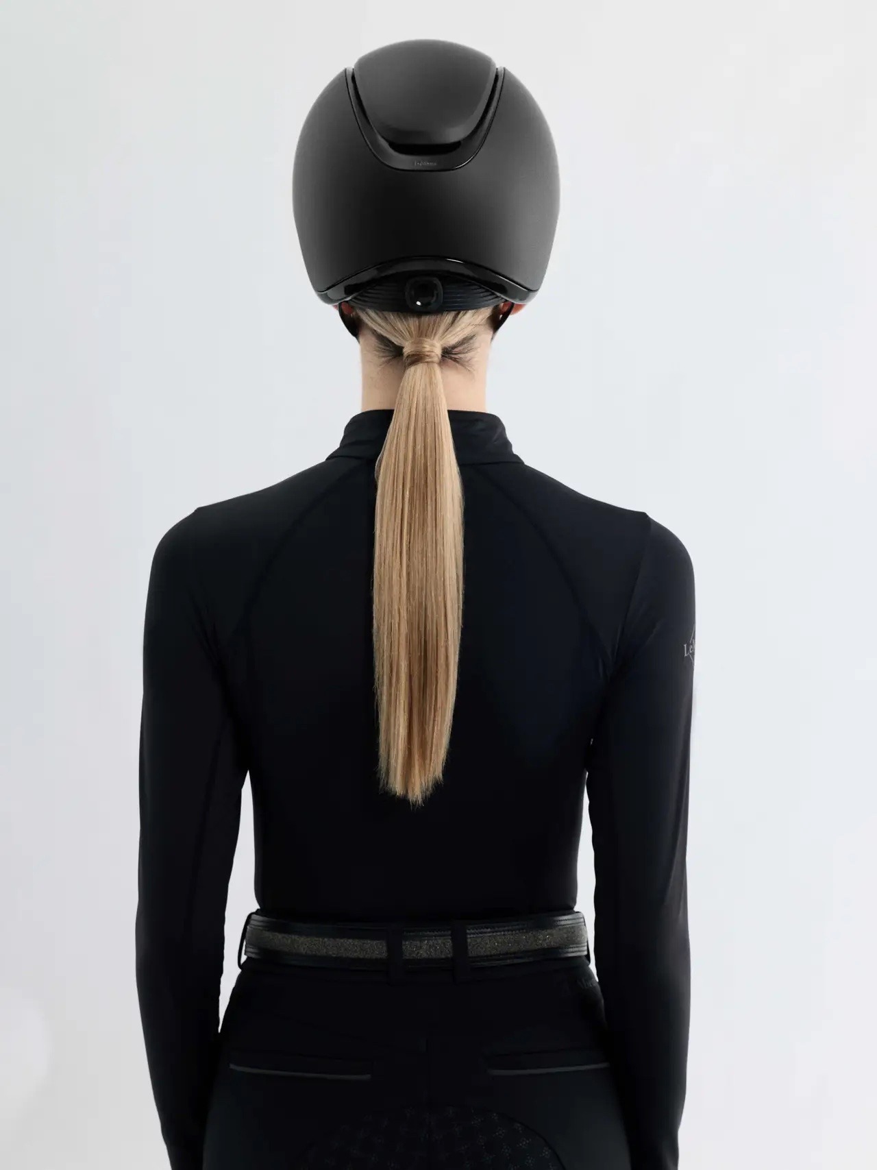 LeMieux Verv Competition Helmet - Matte Black - Image 3