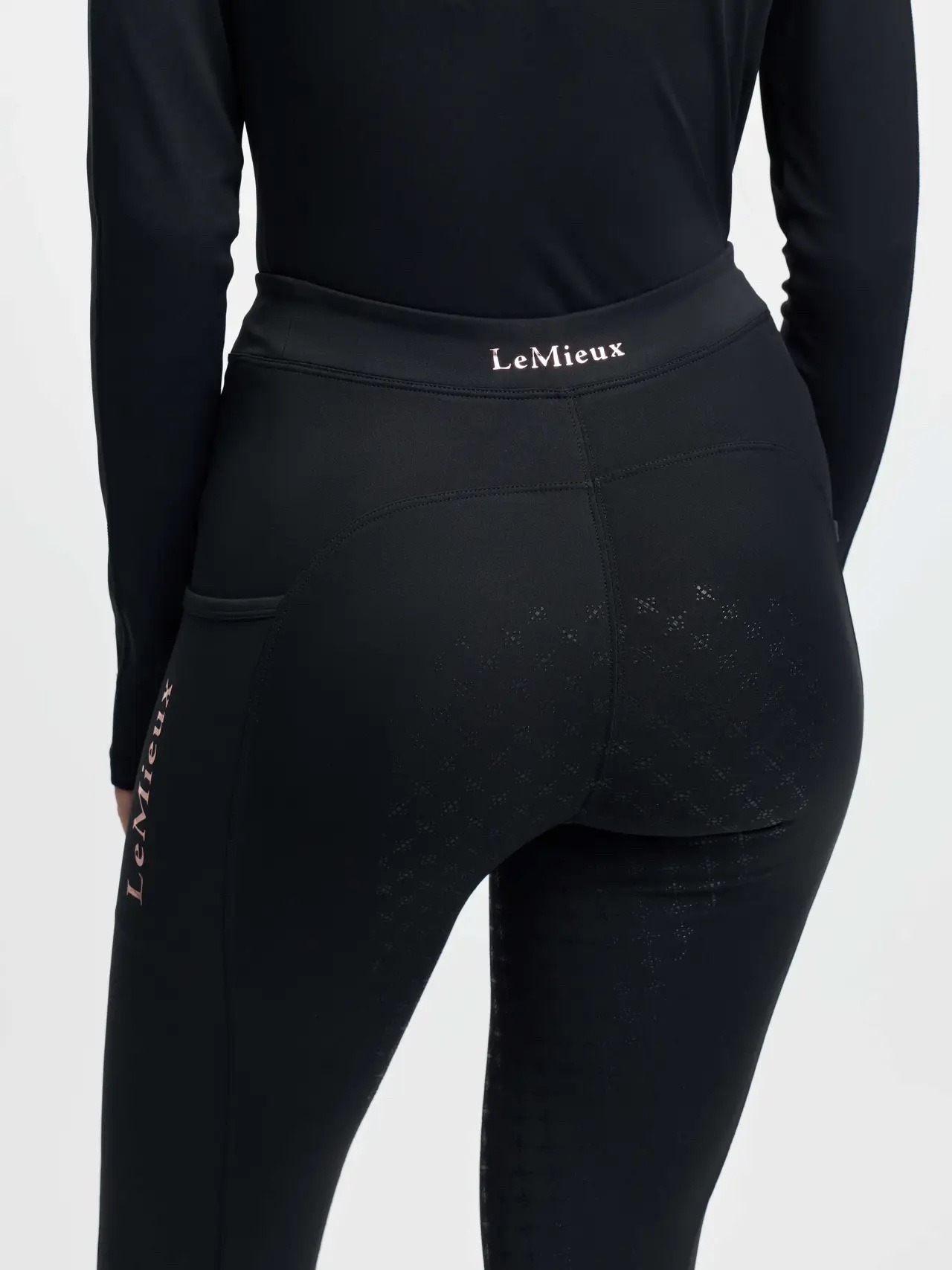 Le Mieux Young Rider Brilliance Sparkle Orla Pull On Black - Image 3