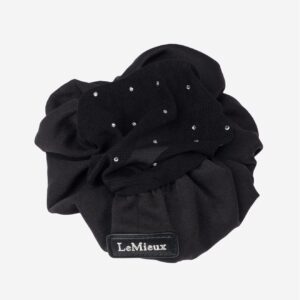 Lemieux Scrunchie with Crystal Hair Net Black/Black