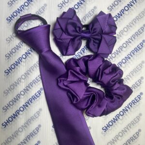 Show Pony Prep Scrunchie Purple
