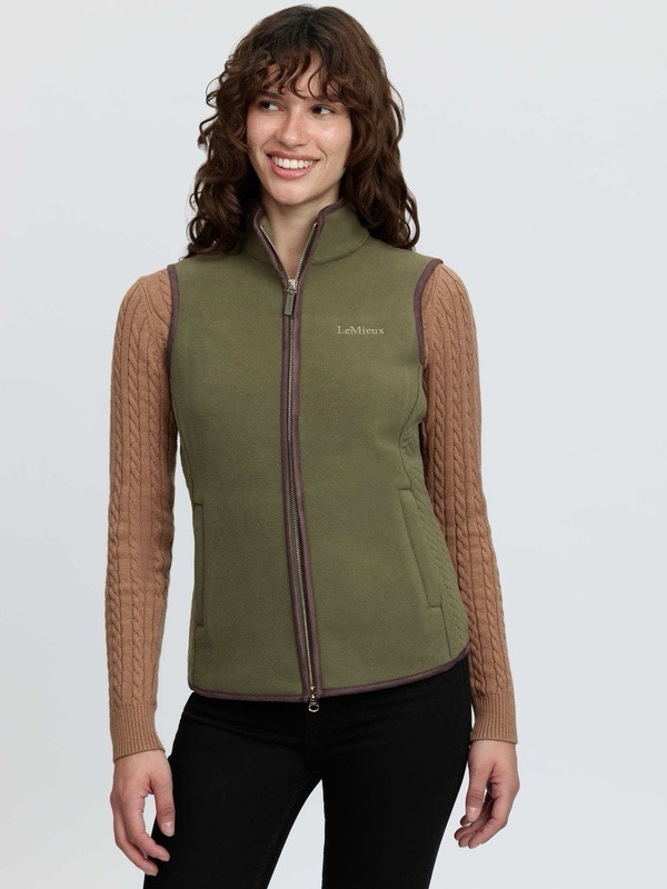 LeMieux Frankie Fleece Gilet Willow