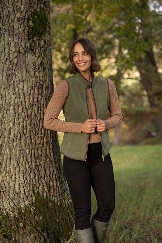 LeMieux Frankie Fleece Gilet Willow - Image 2