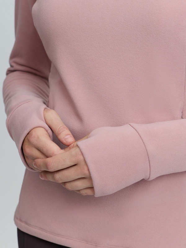 LeMieux Francis Quarter Zip Fleece Wild Rose - Image 2