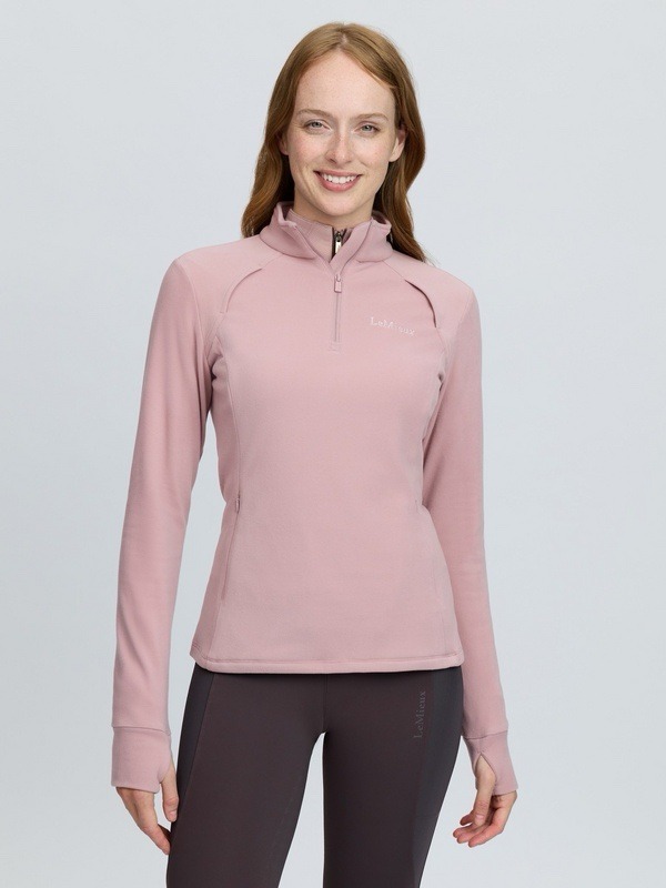 LeMieux Francis Quarter Zip Fleece Wild Rose