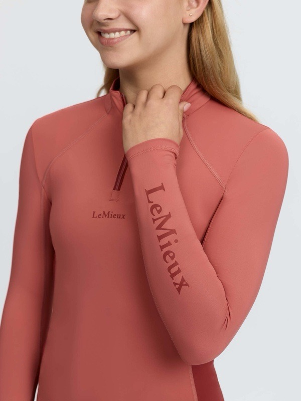 LeMieux Young Rider Classique Base Layer Spiced Earth - Image 3