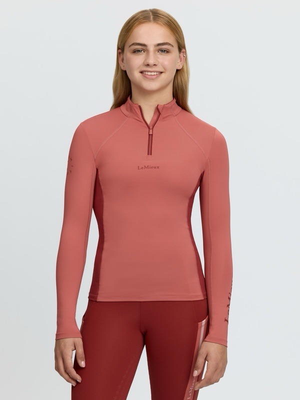 LeMieux Young Rider Classique Base Layer Spiced Earth - Image 4