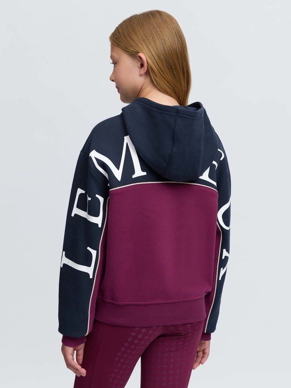 LeMieux Young Rider Sadie Hoodie Blackberry - Image 2