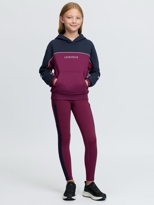 LeMieux Young Rider Sadie Hoodie Blackberry - Image 3