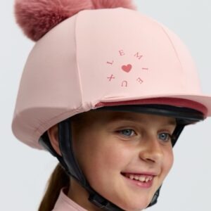 LeMieux Mini Double Pom Hat Silk Petal