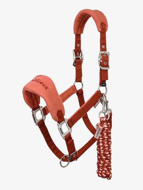 LeMieux Headcollar and Leadrope RUSSET