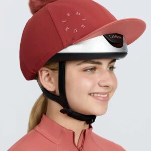 LeMieux Classique Pom Hat Silk Russet
