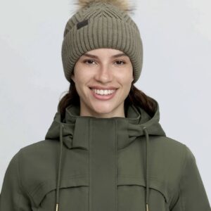 Lemieux Clara Knit Beanie Willow Green