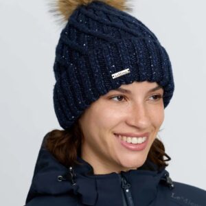 LeMieux Bernie Sequin Beanie Navy