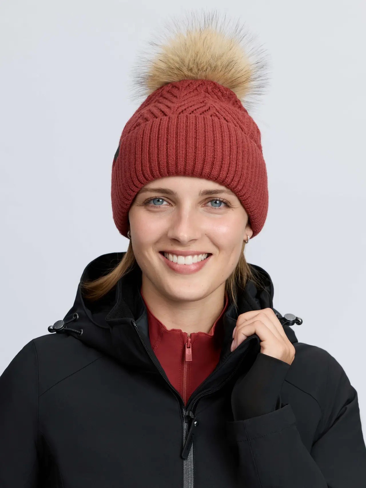 LeMieux Clara Knit Beanie Russet