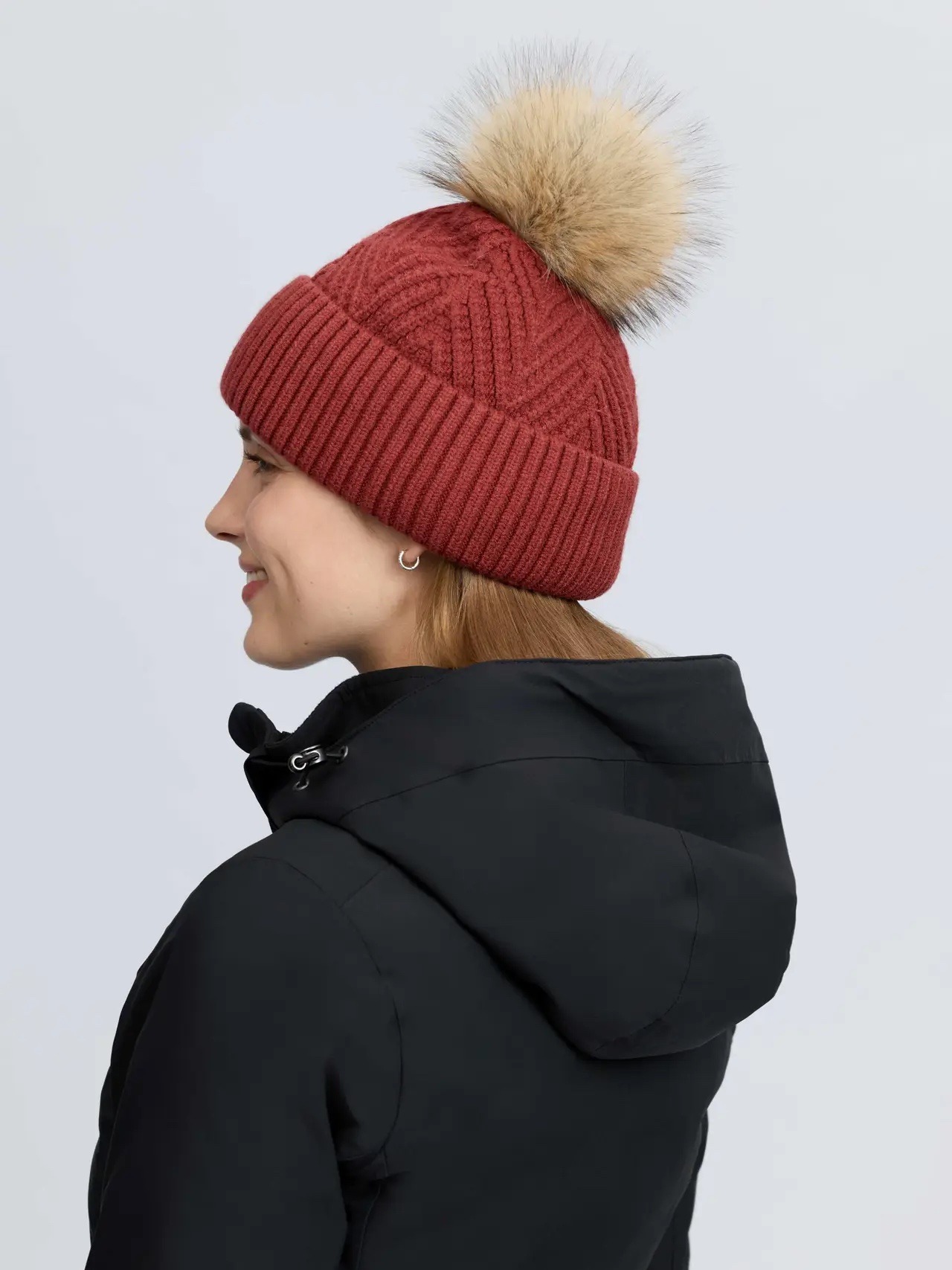 LeMieux Clara Knit Beanie Russet - Image 2