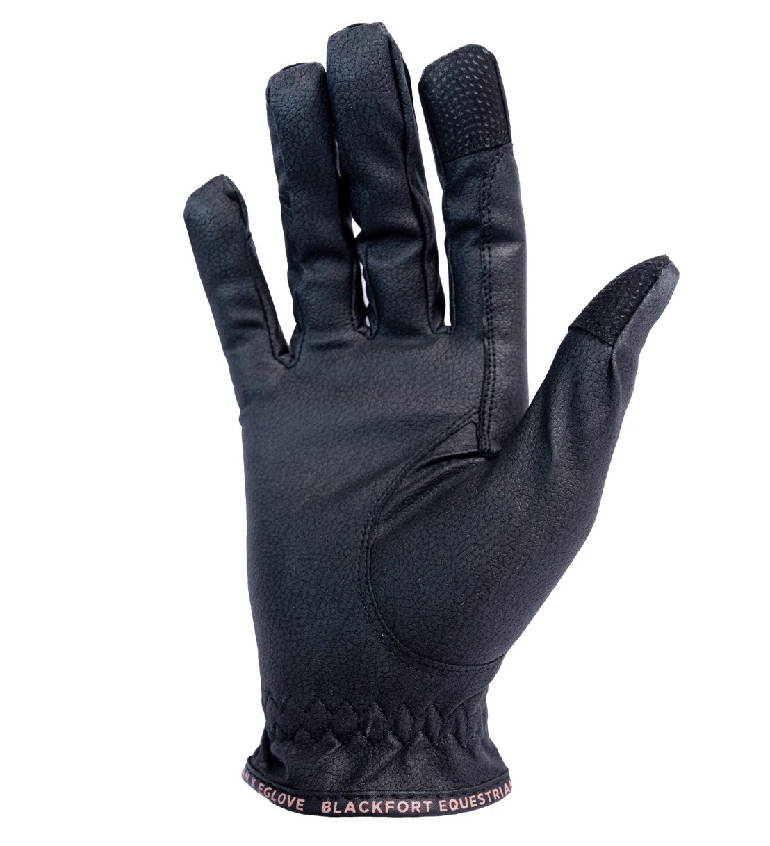 Blackfort Black & Rose Gold GripPro Elite Riding Glove - Image 2